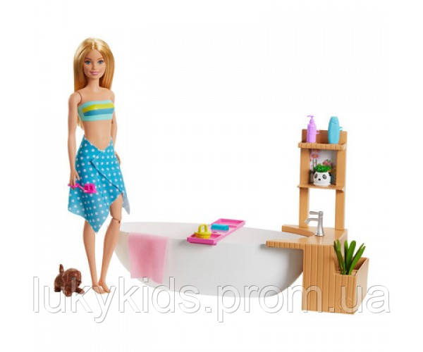 Ляльковий набір Barbie Ванна кімната (GJN32)