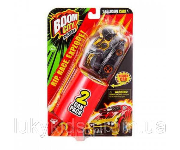 Набір-сюрприз Boom city racers Roast'd 2 машинки з пусковим пристроєм (40058)