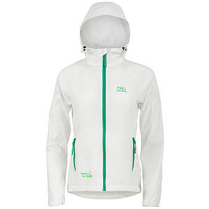 Вітровка жіноча Highlander Stow & Go Pack Away Rain Jacket 6000 mm White S (JAC077L-WE-S)