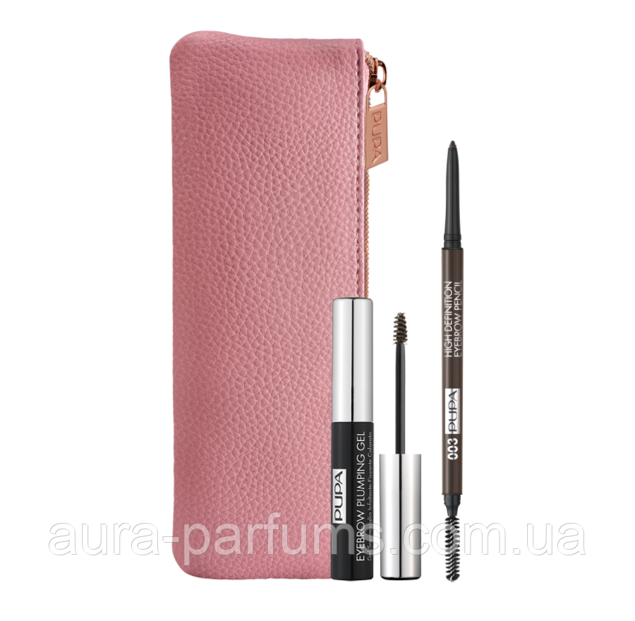 Набір для брів Pupa Eyebrow Definition Kit 003 Dark Brown