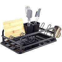 Сушарка для посуду Kamille KM-0752 41х28х13.5 см Сушка для посуду Сушарка для посуду настільна
