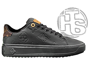 Жіночі кросівки Louis Vuitton Time Out Sneaker Triple Black 1A8815