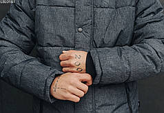 Зимова куртка Staff li gray basic сірий LBL0181 S, 46, фото 3