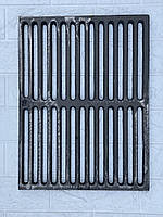 Чавунна решітка гриль для барбекю та мангала 385х290 мм 5 кг