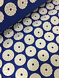 Масажний килимок Аплікатор Кузнєцова + голчастий валик-масажер для тіла, фото 4