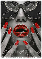 Схема для вишивки бісером Гламур