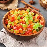 Ананас цукати кубики мікс 50 г, фото 3