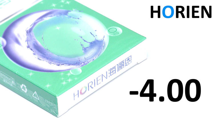 -4.00 діоптрії Контактні лінзи Horien на 3 місяці пр-ва Тайвань, фото 2