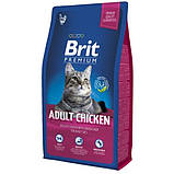 Brit Premium Adult Chicken для кішок з куркою 1.5 кг, фото 3