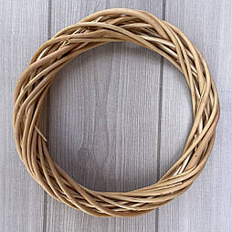Кільце, основа для вінка з лози 20 см.