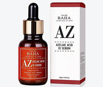 Сироватка з азелаїновою кислотою для проблемної шкіри Cos De Baha AZ Azelaic Acid 10 Serum 30 мл