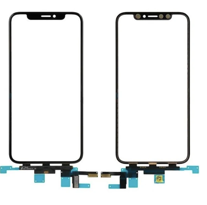 Тачскрін (сенсор) для iPhone XS, чорний, з коротким шлейфом, оригінал (Китай)