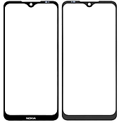 Скло дисплея Nokia 7.2/Nokia 6.2, чорне, з OCA-плівкою, оригінал (Китай), з олеофобним покриттям