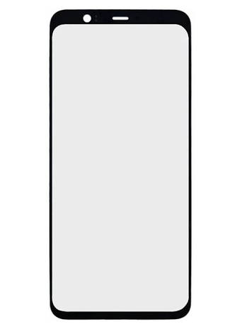 Скло дисплея Google Pixel 4, чорне, з OCA-плівкою, оригінал (Китай) з олеофобним покриттям, фото 1