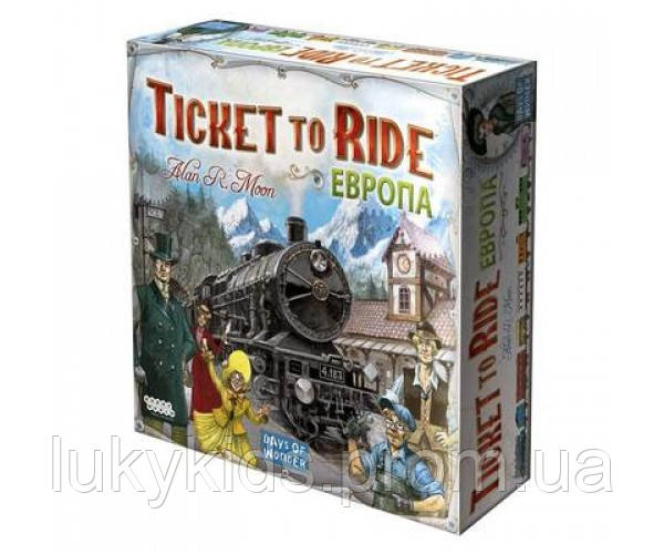 Гра Hobby World Ticket to Ride Європа (1032)