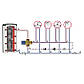 Клапан термосумісний Flamco Mix 35-70 FS BFP, Ду 15 мм, 3/4'' НР, обр. клап Flamco (Нідерланди), фото 7