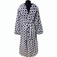 Халат махровый мужской 48-50 серый (363)