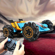 Трюковая машинка на радиоуправлении Drifter Turbo Air с эффектом дыма Синяя