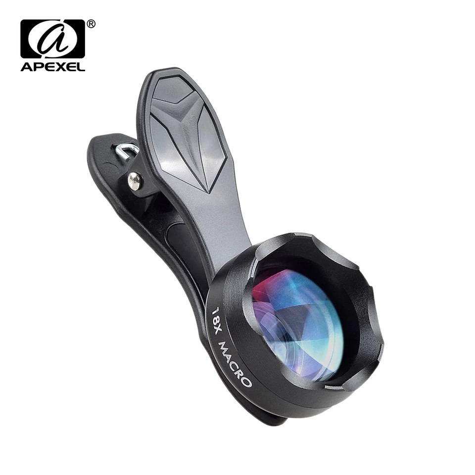 18-тиратна лінза Apexel APL-HD18X для смартфонів