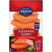 Колбаса свиная Kraina Wedlin Kielbasa Slaska Силезская, 550 г Польша