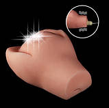 Мастурбатор з вібрацією Vibrating Pet Pussy 67, фото 4