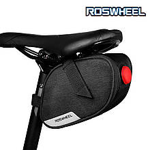Сумка під сідло Roswheel Essential 131463 з блимавкою чорна