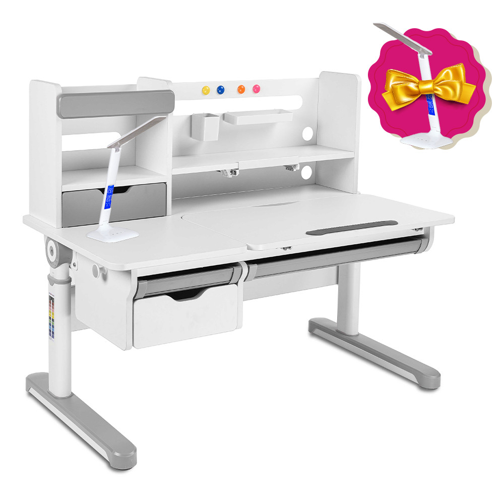 Регульована парта для школяра FunDesk Sentire Grey