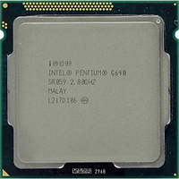 Процессор Intel Pentium Dual-Core G640 2.8GHz/5GT/s/3MB s1155 б/у