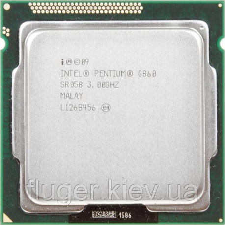Процесор Intel Pentium Dual-Core G860 3.0GHz/5GT/s/3MB s1155 б/у, фото 1