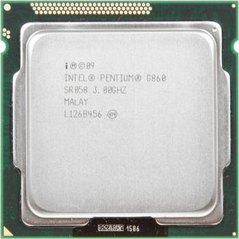 Процесор Intel Pentium Dual-Core G860 3.0GHz/5GT/s/3MB s1155 б/у