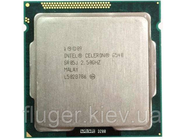 Процесор Intel Celeron Dual-Core G540 2.5GHz/5GT/s/2MB s1155 б/у