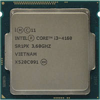 Процессор Intel Core i3-4160 3.6GHz/5GT/s/3MB s1150 б/у