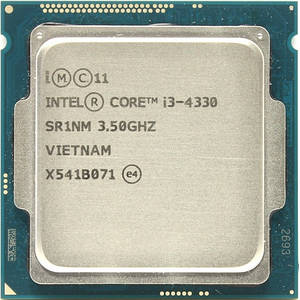 Процесор Intel Core i3-4330 3.5 GHz / 5 GT / s / 5 MB s1150 б/у