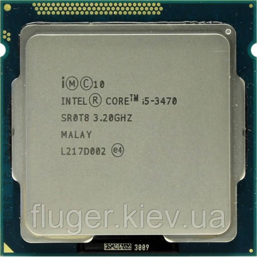 Процесор Intel Core i5-3470 3.2 GHz / 5 GT / s / 6 MB s1155 б/у