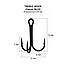 Рибальський гачок трійник для риболовлі DS Classic №10 (1 шт), фото 2