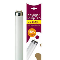 Лампа ультрафиолетовая люминисцентная 45 см для аквариумов Ferplast Daylight Lamp15W/T8 (Ферпласт Дейлинг)