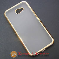 Samsung A7 2017 A720 чехол Electroplating gold