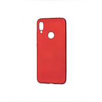 Xiaomi Redmi 7 чехол красный soft touch red