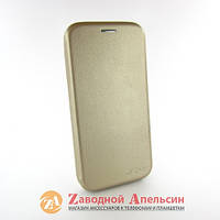 Чехол книжка Samsung J7 J730 Aspor Case (золотой)