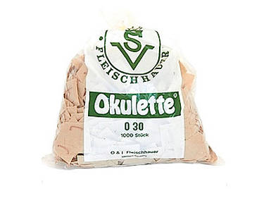 Латка Okulette O 30 / 32*35 мм, 1000шт, для листяних