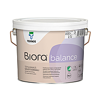 Краска для стен и потолка Teknos Biora Balance 2.7л База С