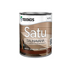 Віск для сауни Teknos Satu Saunavaha сірий 0.9л