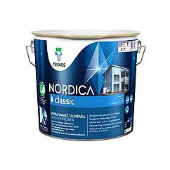 Фасадна фарба для дерева Teknos Nordica Classic 2.7л