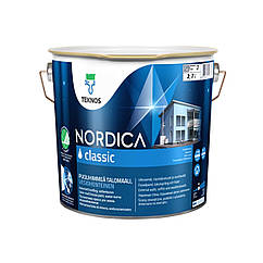 Фасадна фарба для дерева Teknos Nordica Classic 2,7л База С