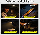 Лампа-плафон в автомобіль BASEUS Bright car light reading CRYDD01-01, чорна, фото 9