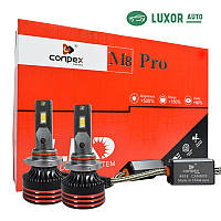 Світлодіодні LED автолампи Conpex M8 PRO HB3 100W 14000LM 6500K з обманкою (Canbus)