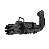 Кулемет для мильних бульбашок Gatling WJ 950 7934, чорний, фото 3