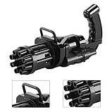 Кулемет для мильних бульбашок Gatling WJ 950 7934, чорний, фото 4