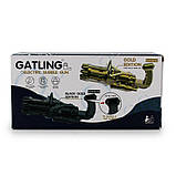 Кулемет для мильних бульбашок Gatling WJ 950 7934, чорний, фото 10