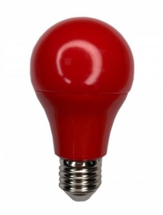Світлодіодна лампа 7W E27 червона Lemanso